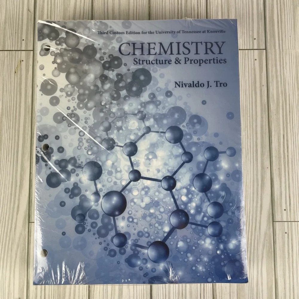 Chemistry: Structure & Properties 3rd Edition Nivaldo J. Tro‎ 3 HOLE KNOXVILLE